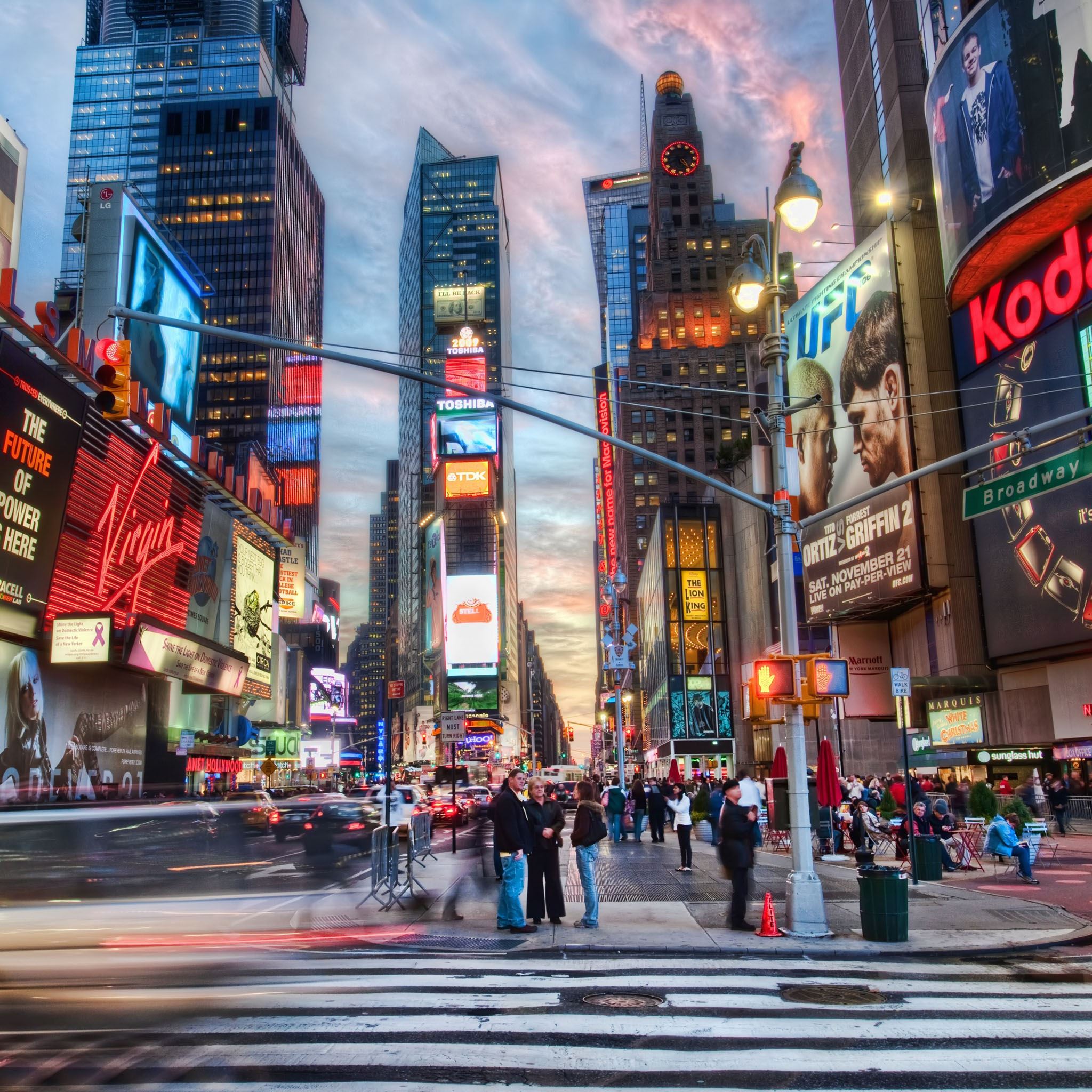 New York city trave iPad Air wallpaper 
