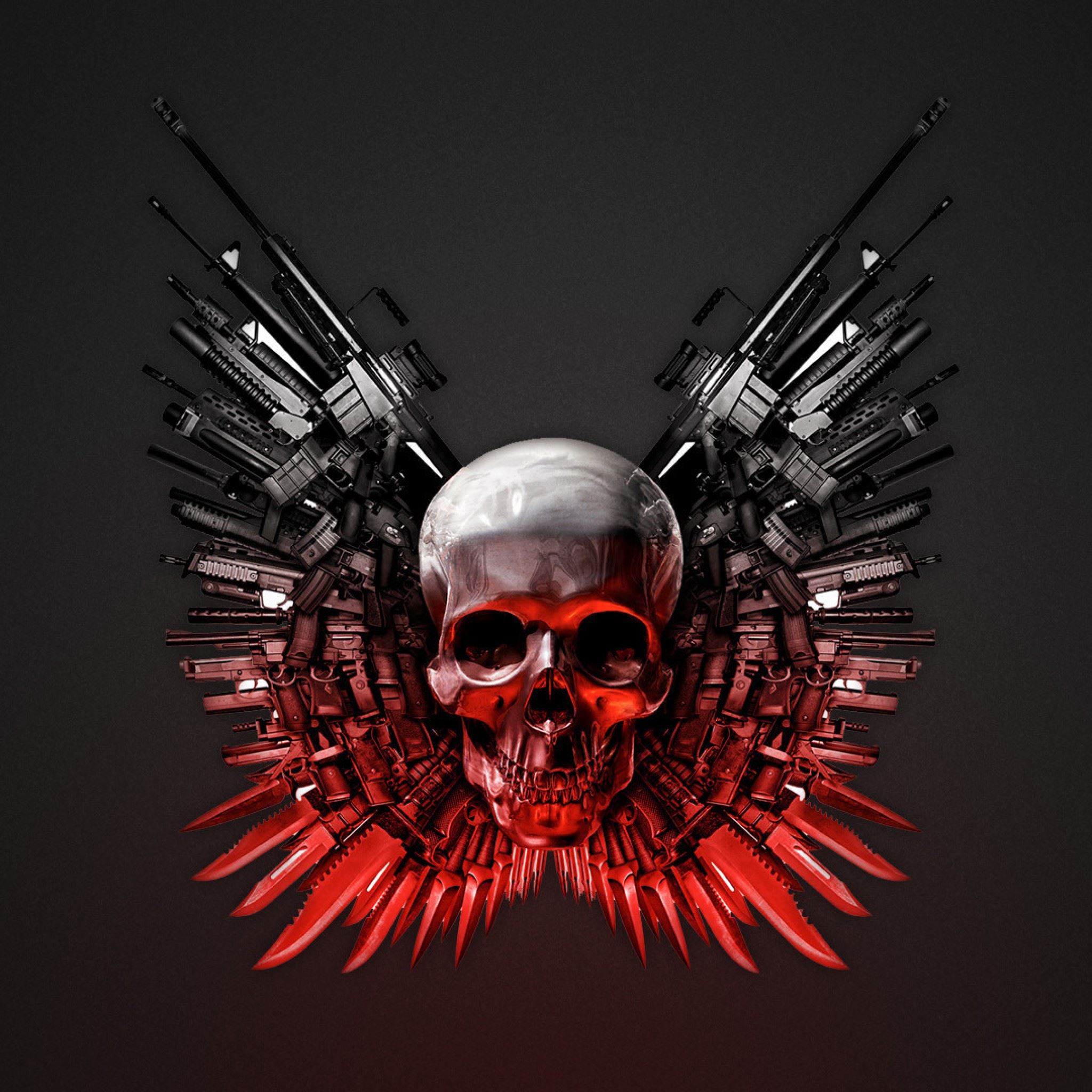 The Expendables Weapons Hd iPad Air wallpaper 