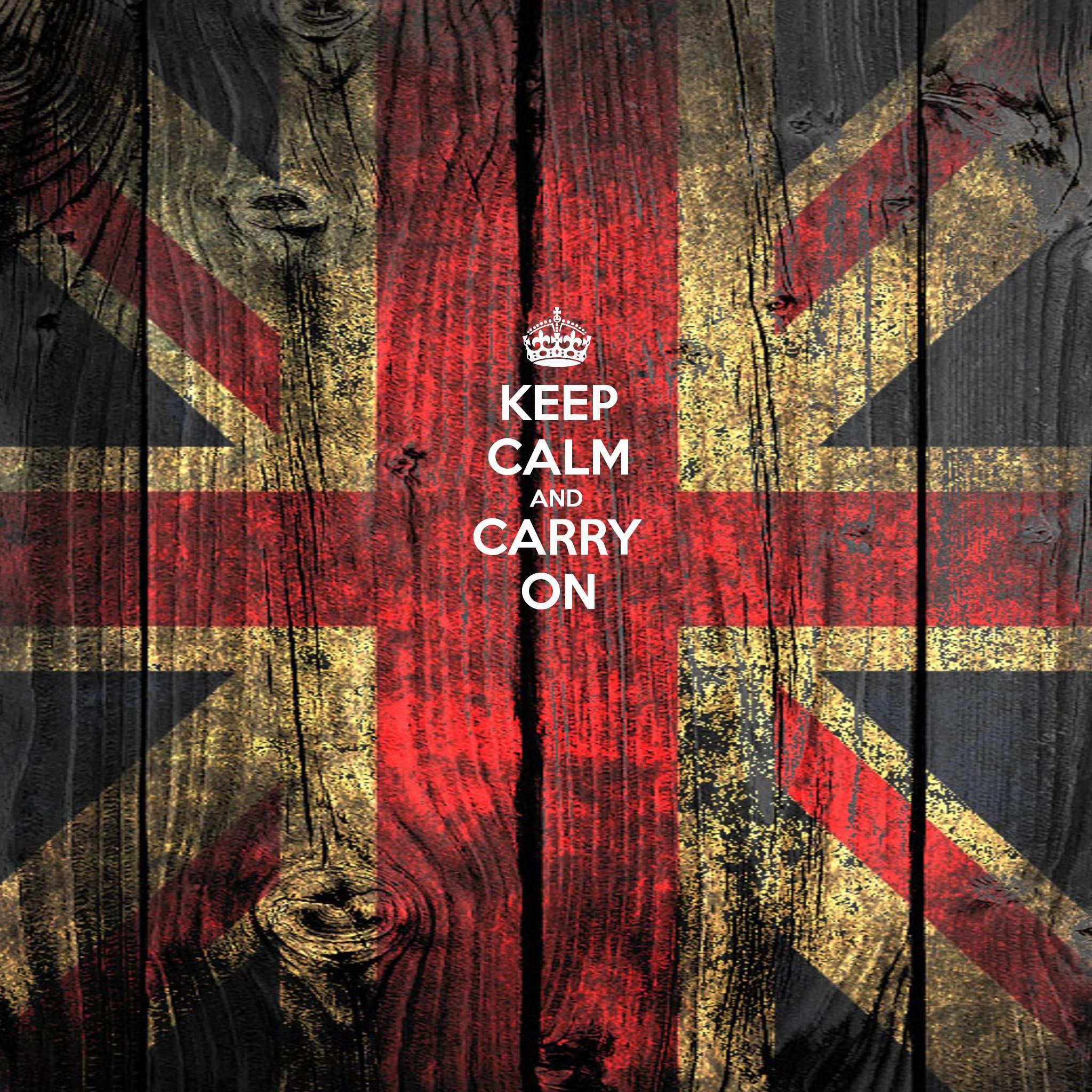 Keep Calm And Carry On Quotes iPad Air wallpaper 
