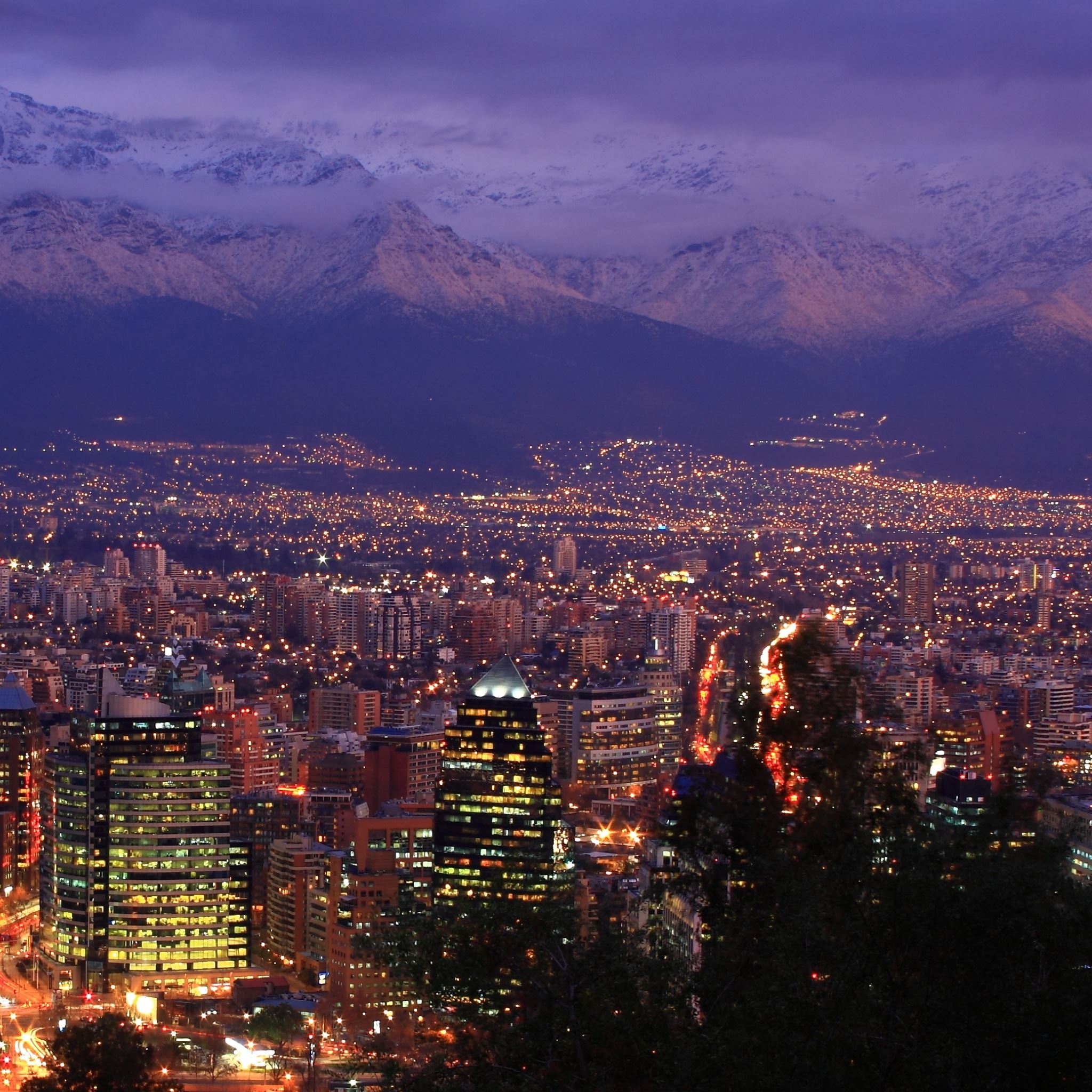 Santiago Chile iPad Air wallpaper 