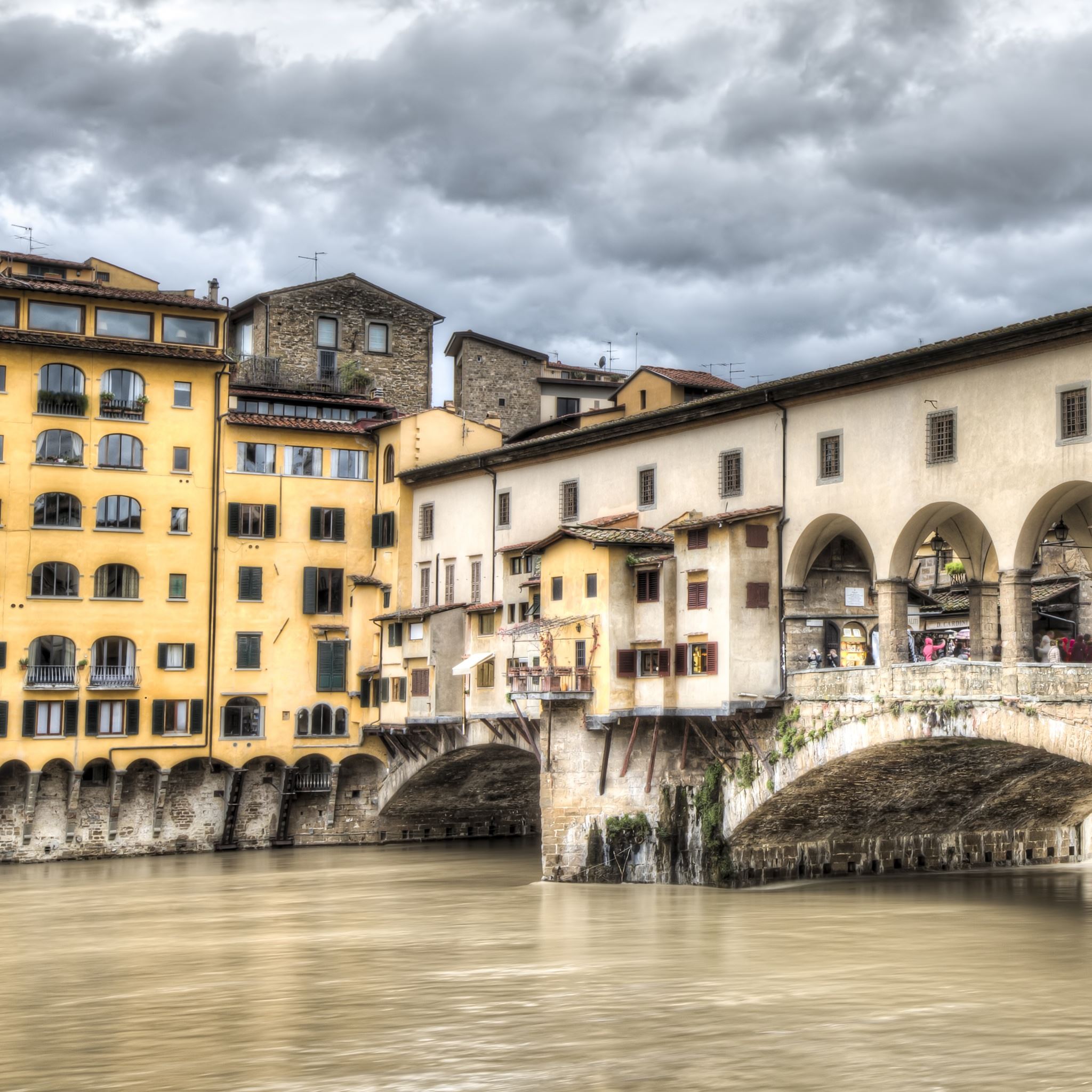 The Ponte Vecchio Florence iPad Air wallpaper 