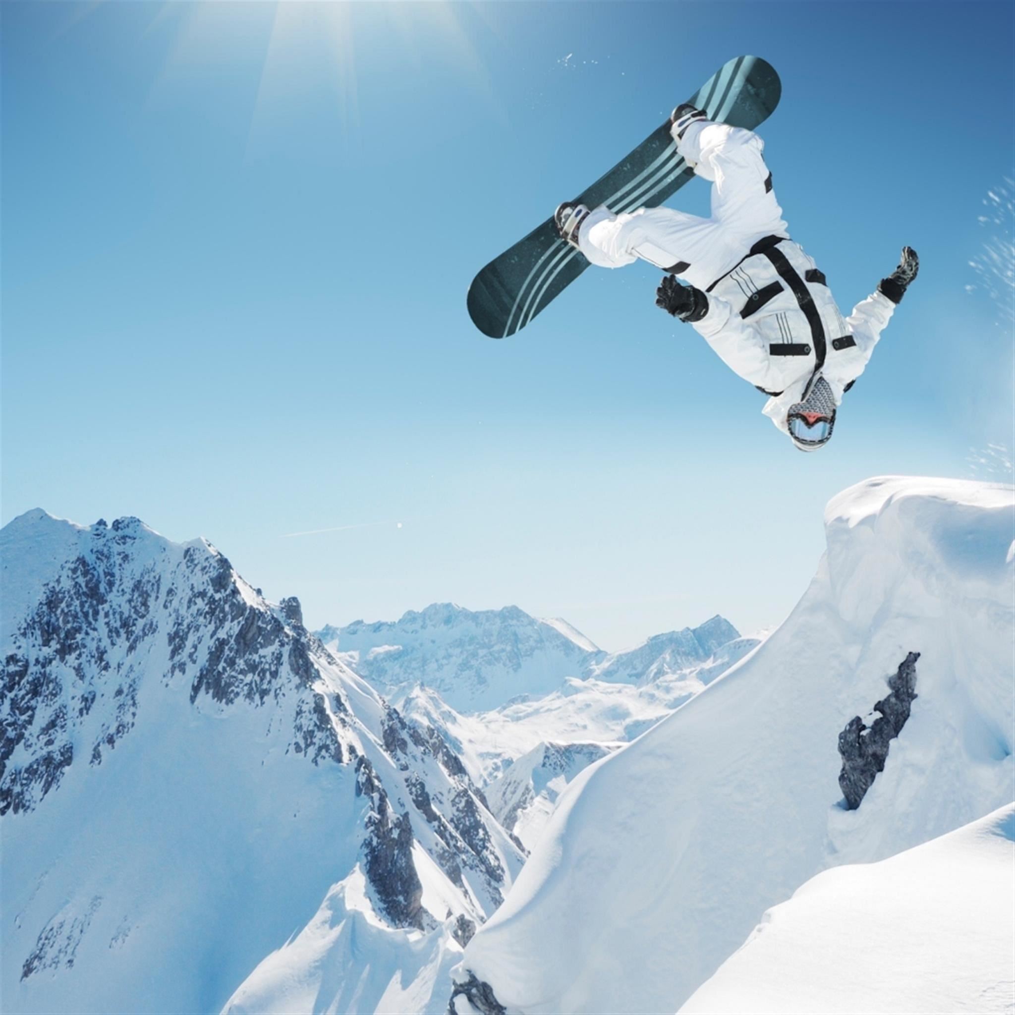 Ski Extreme Sports iPad Air wallpaper 