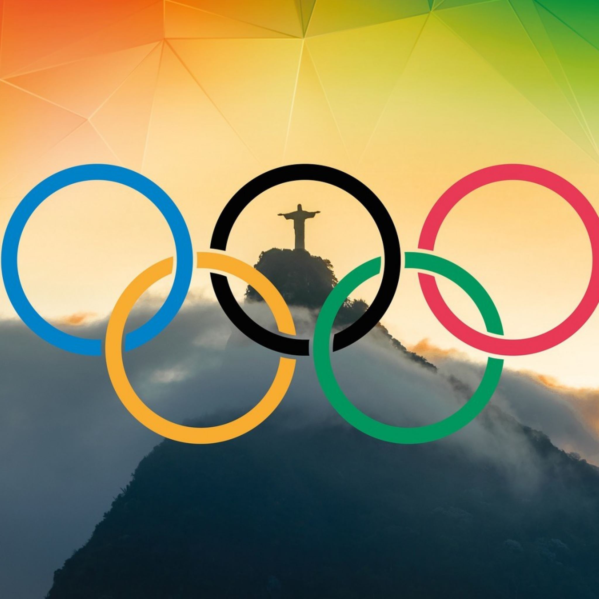 Olympic Games Rio 2016 Rio De Janeiro Brazil Corcovado iPad Air wallpaper 