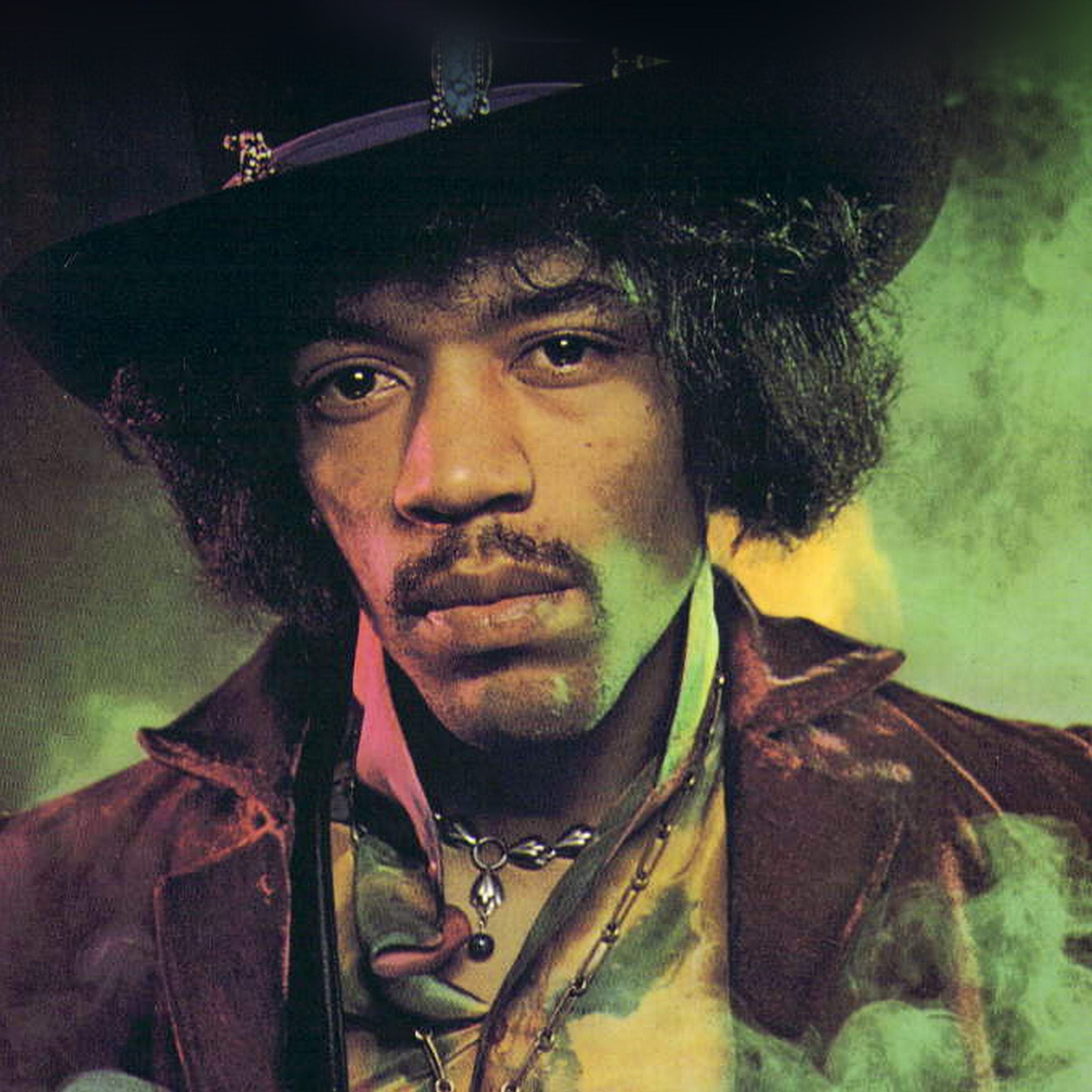 Jimi Hendrix Face Music Regae Artist iPad Air wallpaper 