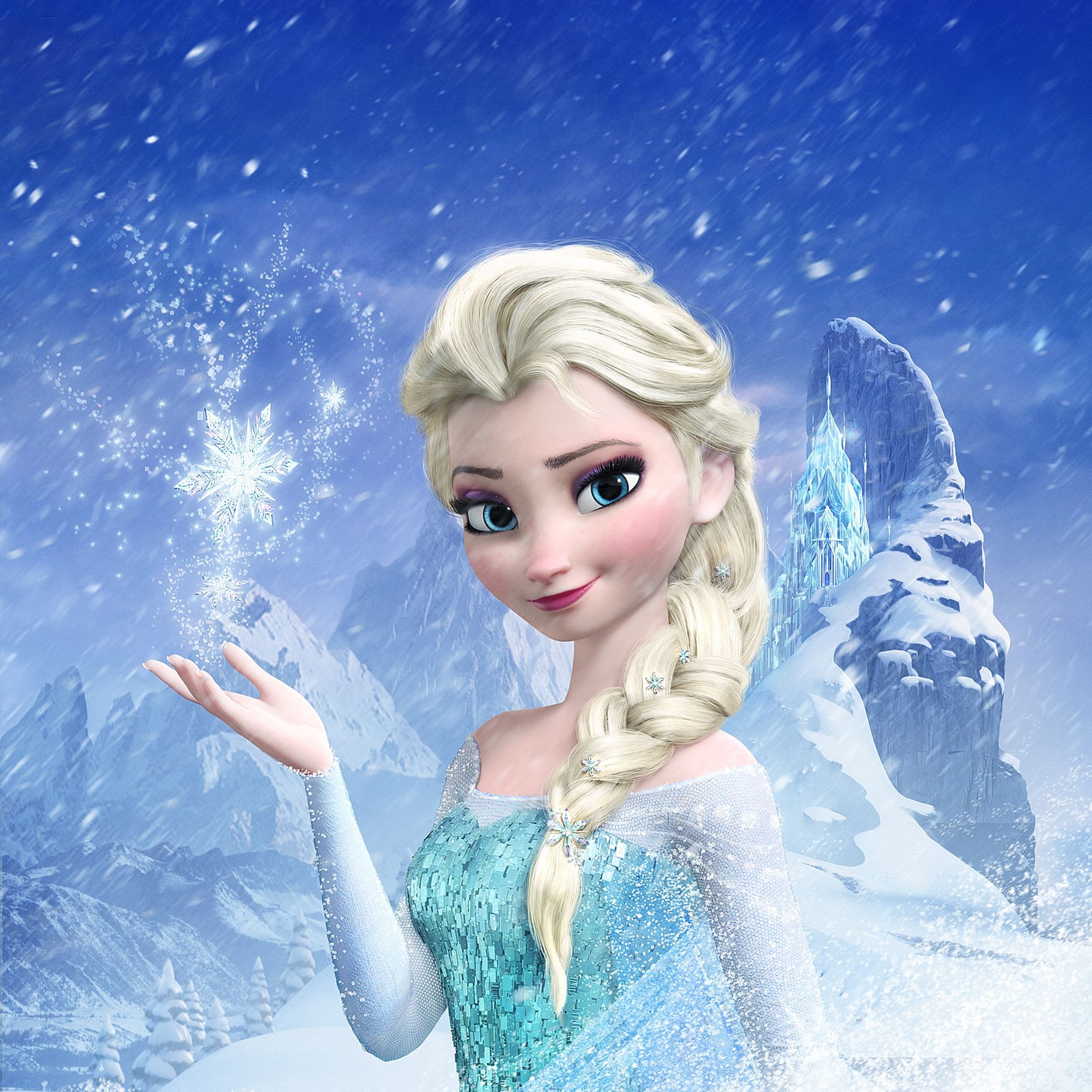 Elsa Frozen Queen iPad Air wallpaper 