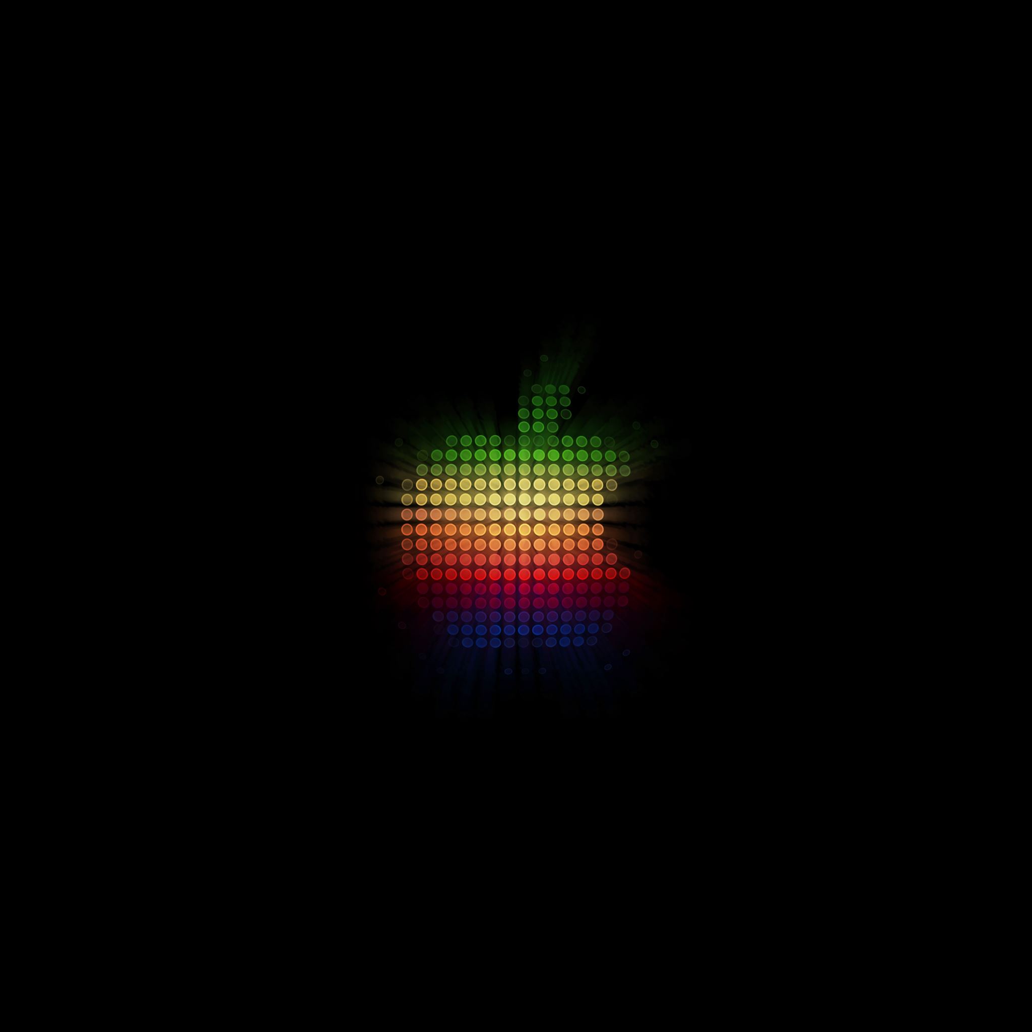 Rainbow Dots Apple iPad Air wallpaper 