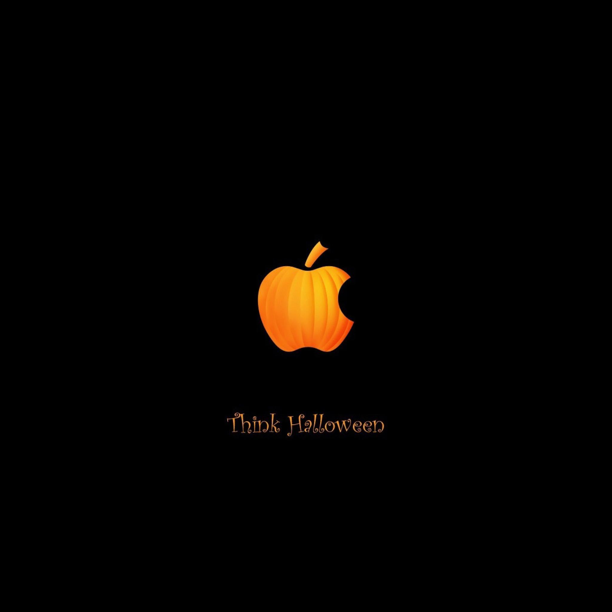 Halloween pumpkins apple iPad Air wallpaper 