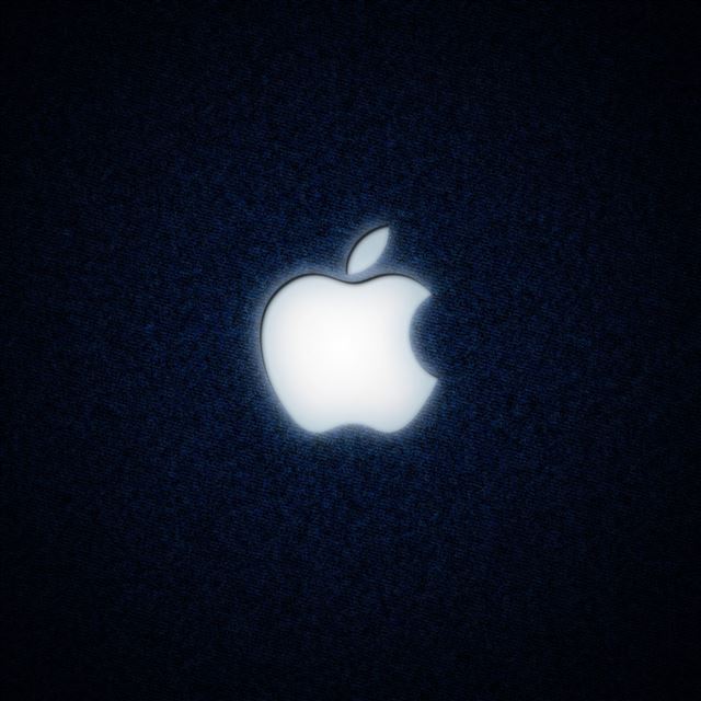 Dark Apple Logo iPad wallpaper 