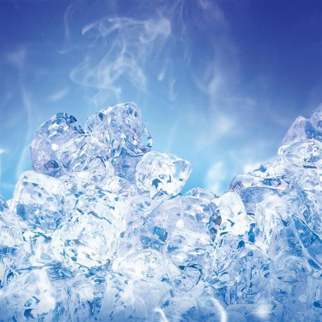 Ice Crystal iPad wallpaper 