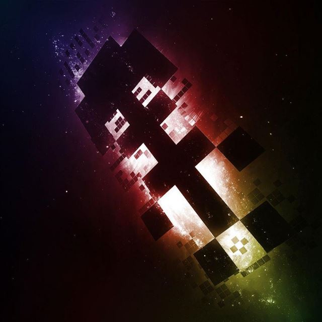 Space Tetris iPad wallpaper 