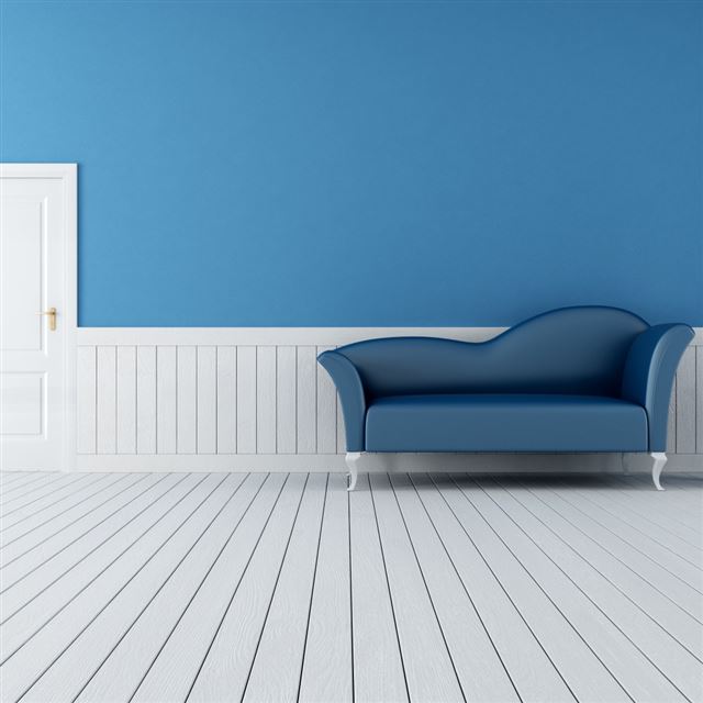 3D Modern Sofa iPad wallpaper 