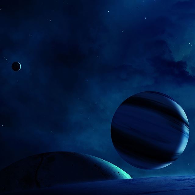 Just In Space iPad wallpaper 