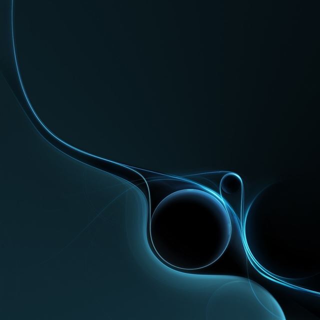 Blue Abstract iPad wallpaper 