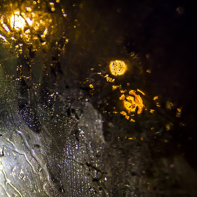 Water Droplets On A Window iPad wallpaper 