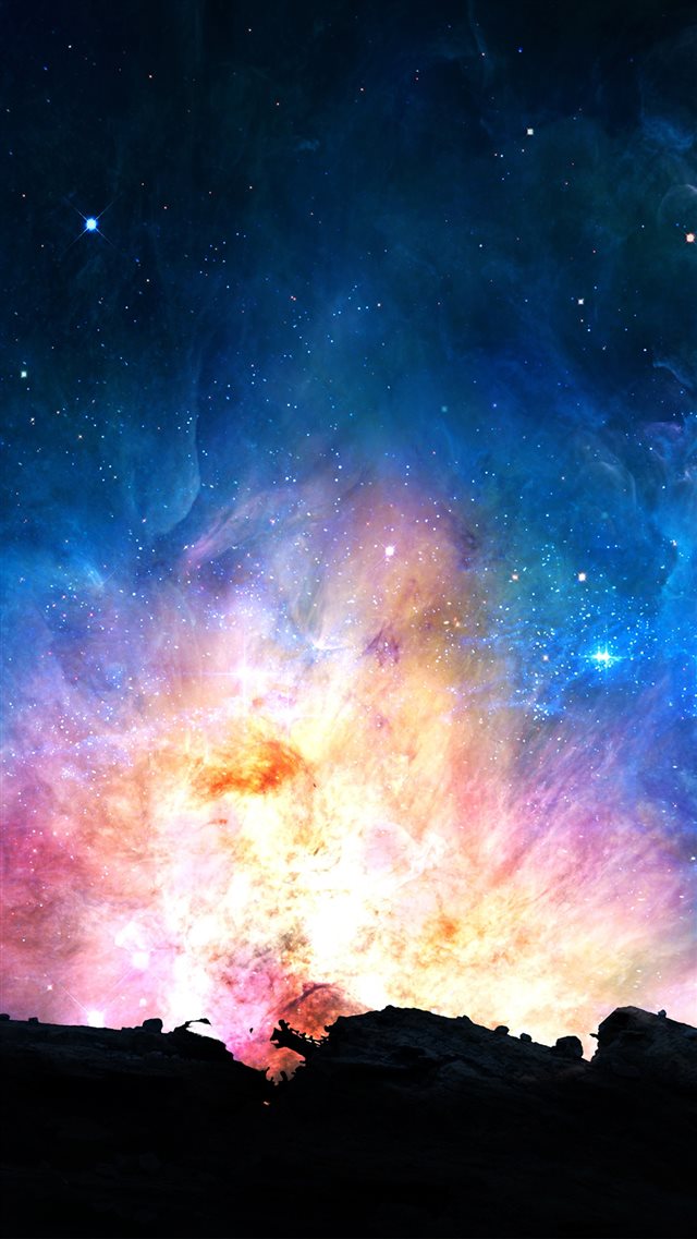 Galaxy Power iPhone 8 wallpaper 