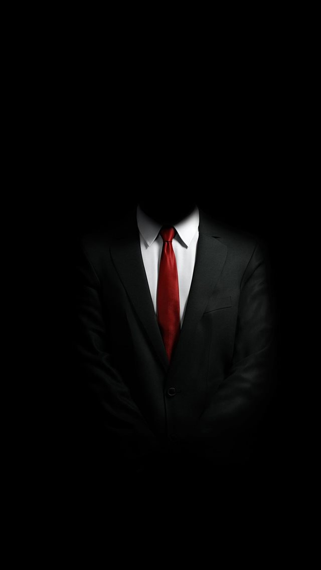 Mystery Man In Suit iPhone 8 wallpaper 
