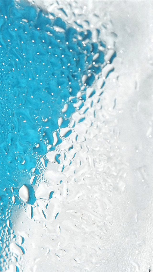 Water Drop On Glass iPhone 8 wallpaper 