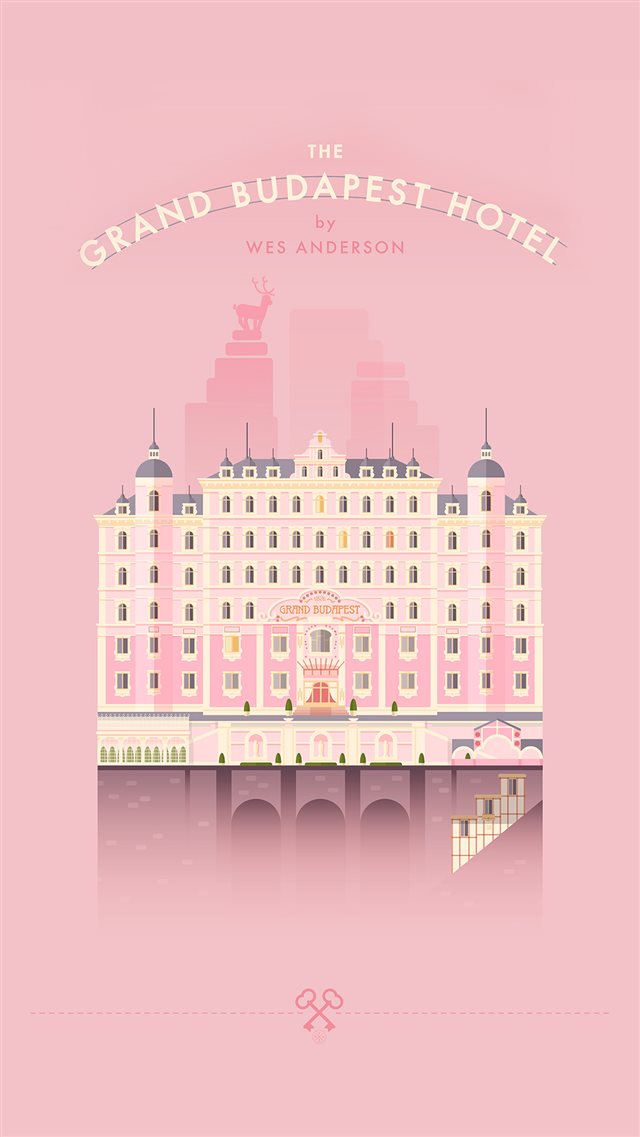 Grand Budapest Hotel iPhone 8 wallpaper 