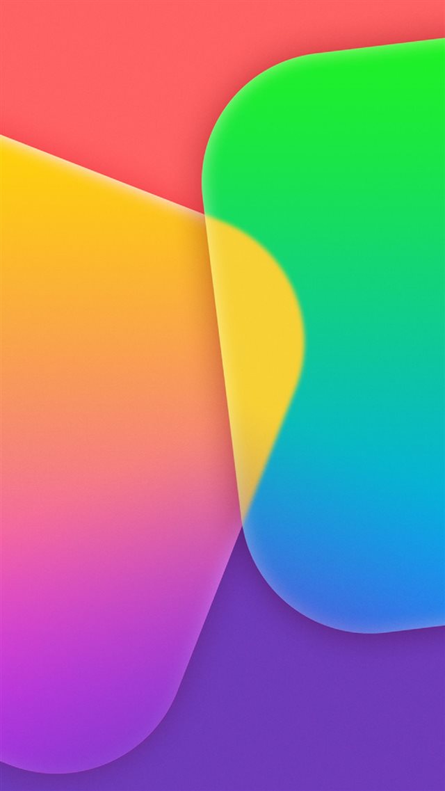 Colorful App Tiles iPhone 8 wallpaper 