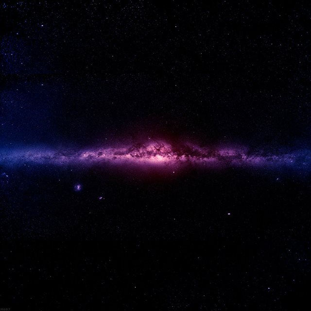 Space Galaxy Stars Milky Way  iPad wallpaper 