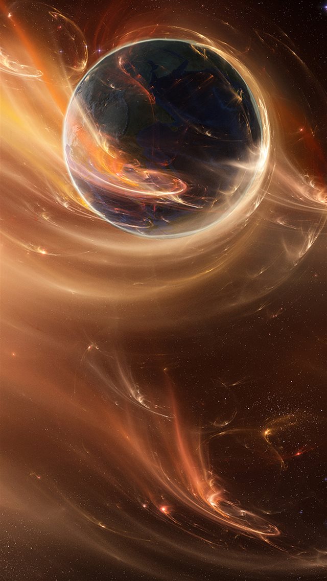 Great Abstract Space iPhone 8 wallpaper 