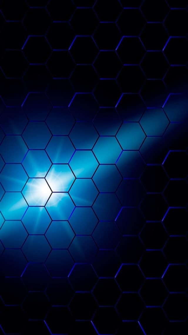 Blue Comb Background Light Luminescence iPhone 8 wallpaper 