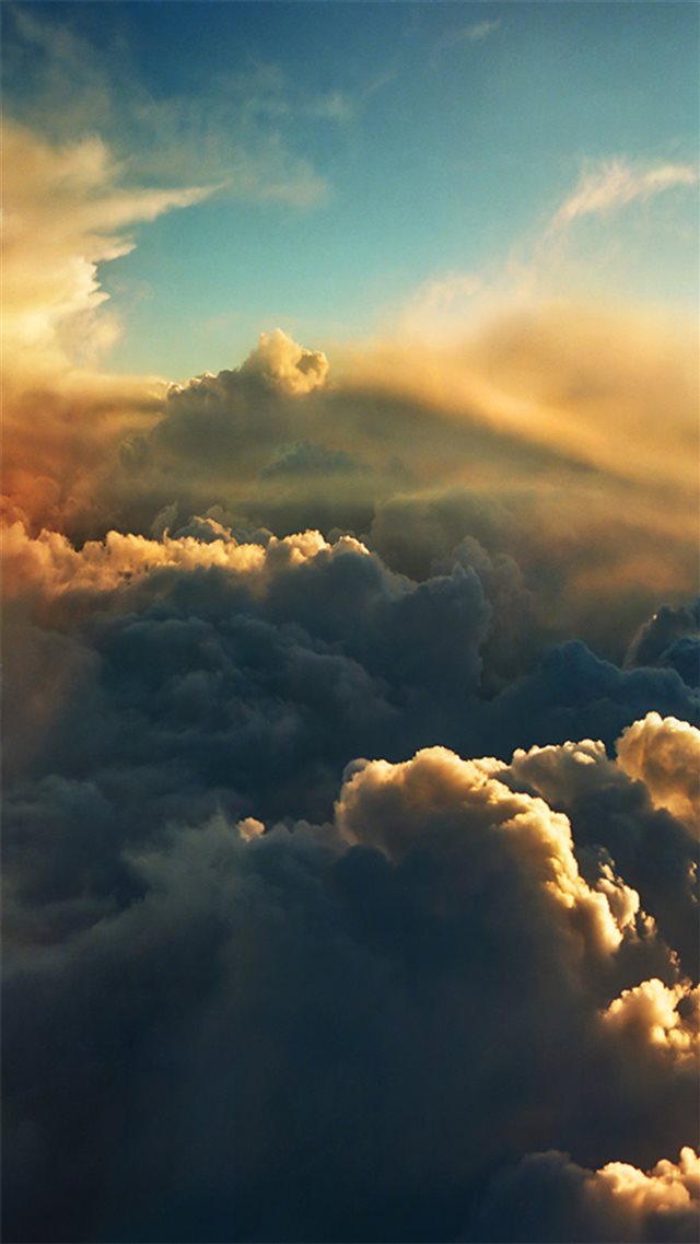 Grand Cloudy Skyview Landscape iPhone 8 wallpaper 
