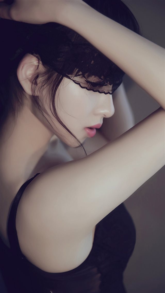 Pure Elegant Beauty Lace Girl iPhone 8 wallpaper 