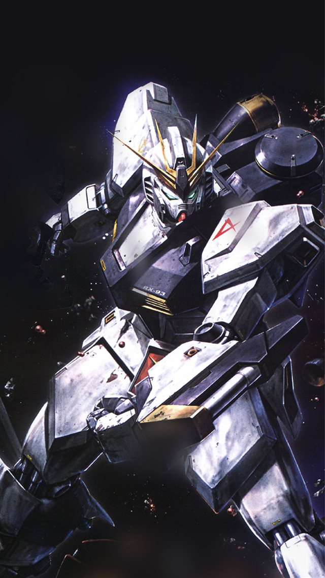 Gundam Rx Illust Toy Space iPhone 8 wallpaper 