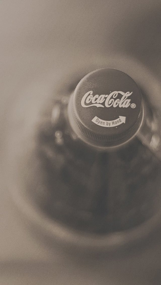 CocaCola Bottle Capsule Art iPhone 8 wallpaper 