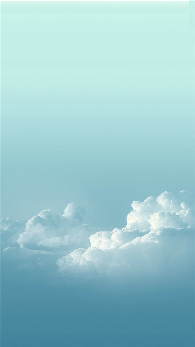 Pure Sunny Bright Cloudy Skyscape iPhone 8 wallpaper 
