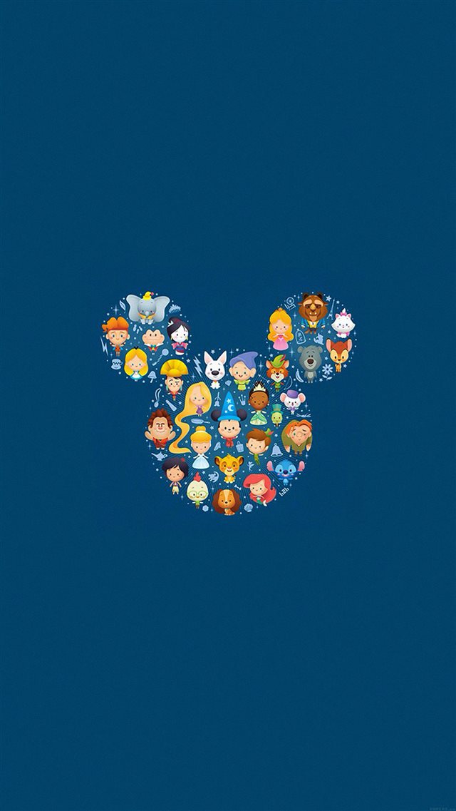 Disney Art Character Cute Illust iPhone 8 wallpaper 