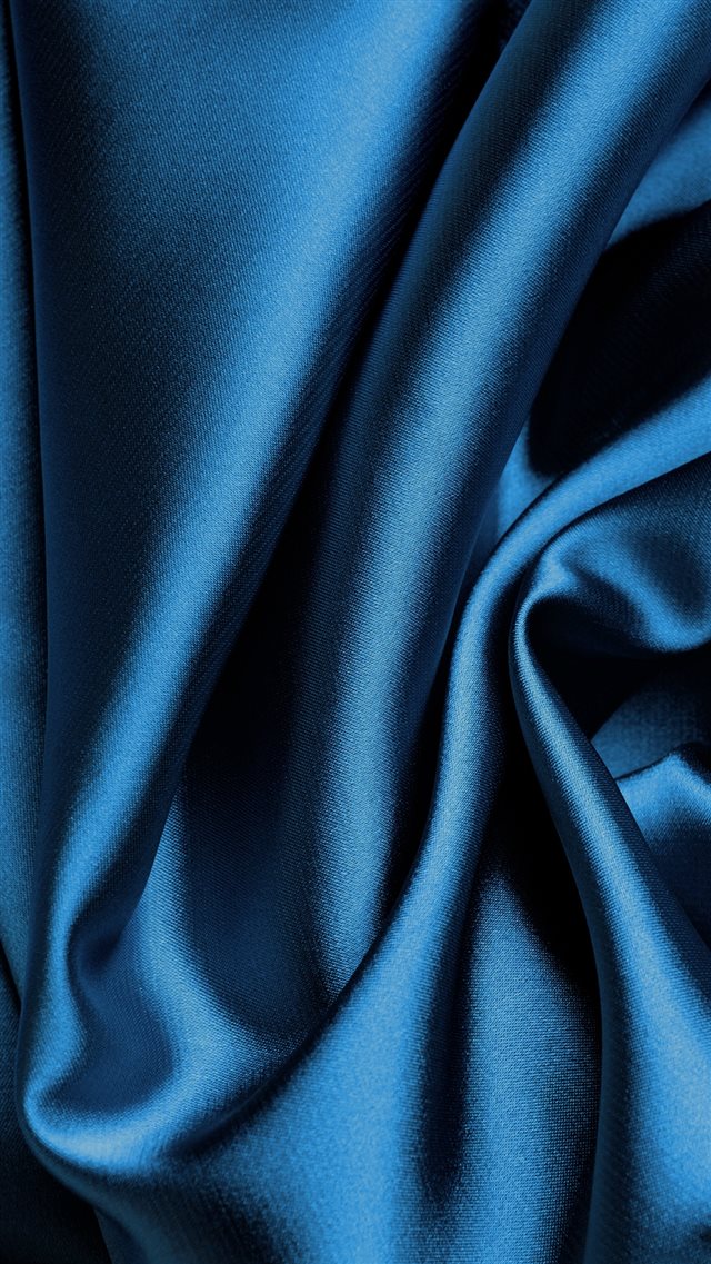 Blue Silk Fabric Texture iPhone 8 wallpaper 