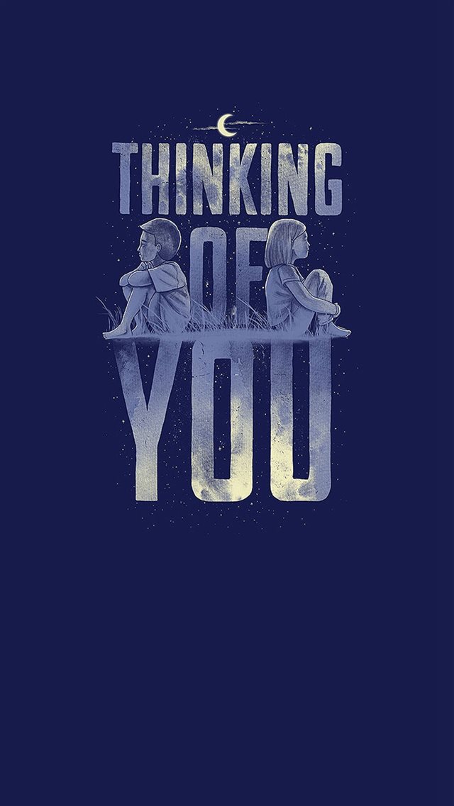 Thinking Of You Valentines iPhone 8 wallpaper 