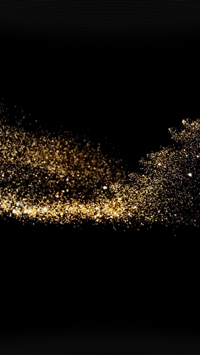 Gold Sparkle Beauty Dark Pattern iPhone 8 wallpaper 