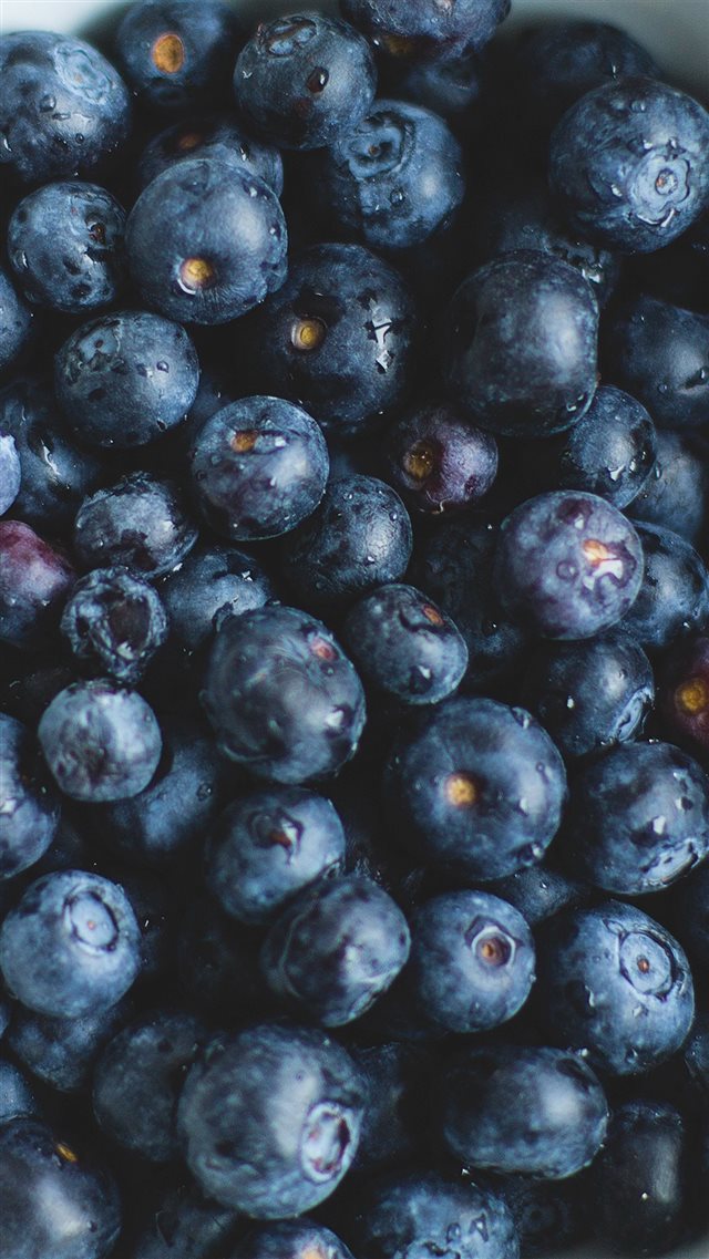 Blue Berry Healthy Fruit Eat Food Nature iPhone 8 wallpaper 