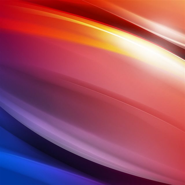 Rainbow Art Curve Abstract Pattern iPad wallpaper 
