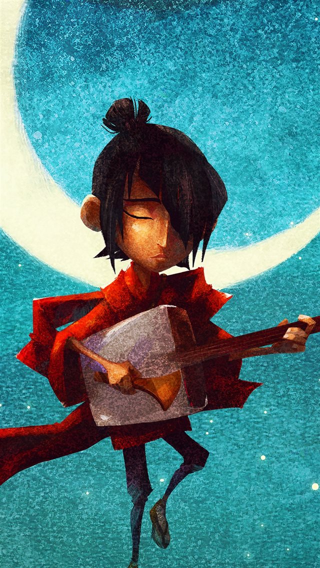 Kubo And The Two Strings Hero Samurai iPhone 8 wallpaper 