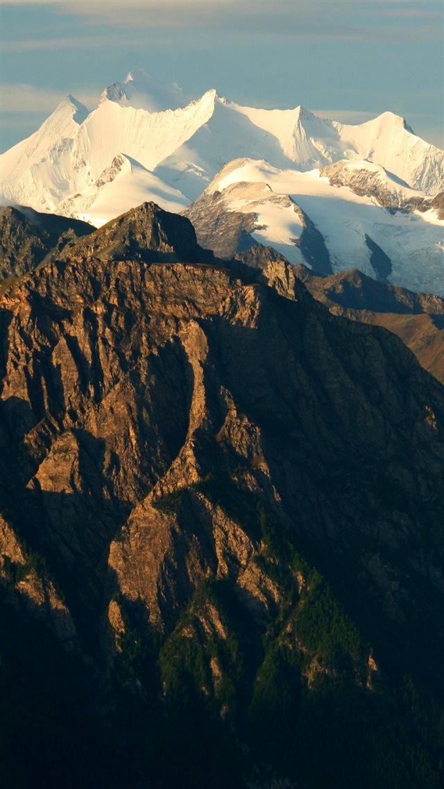 Mountain Alps Switzerland Top iPhone 8 wallpaper 