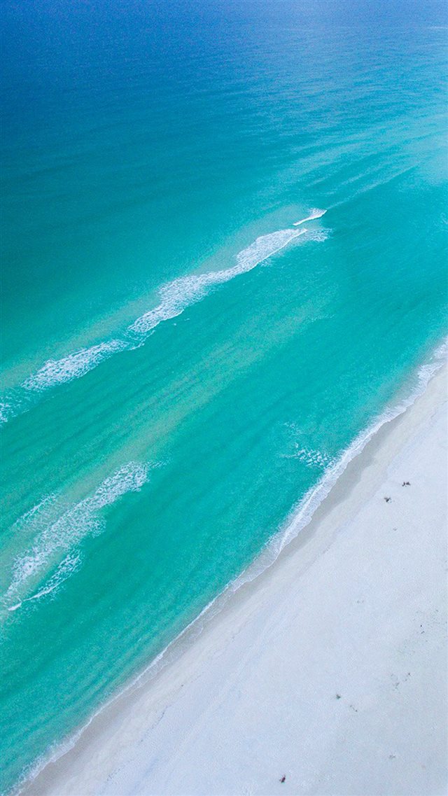 Sea Blue Green Skyview Earth Summer iPhone 8 wallpaper 