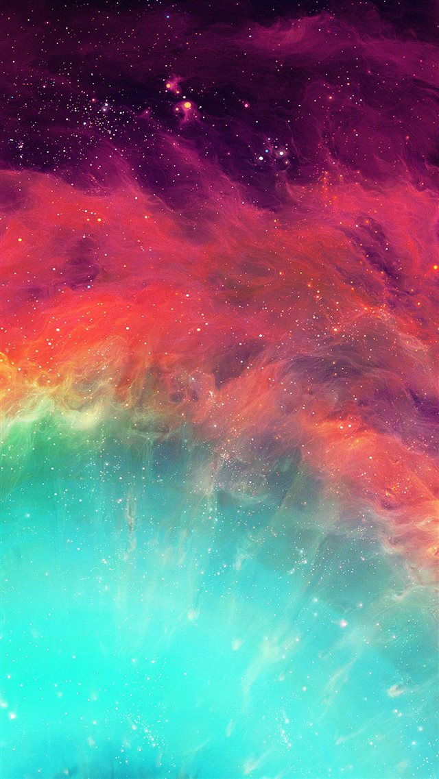 Eye Of God Colorful Nebula Detail iPhone 8 wallpaper 