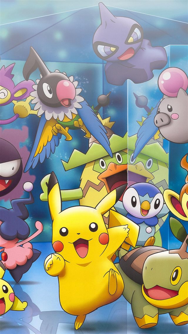 Pokemon Characters iPhone 8 wallpaper 