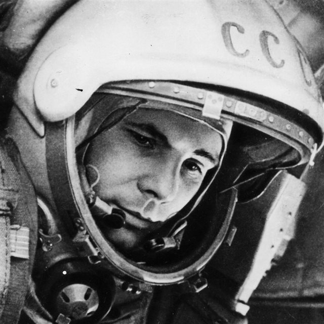 Yuri Gagarin First Cosmonaut USSR 80 Years Old iPad wallpaper 