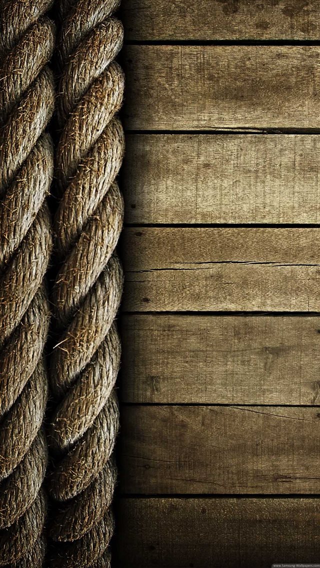 Abstract Wooden Crack Rope iPhone 8 wallpaper 