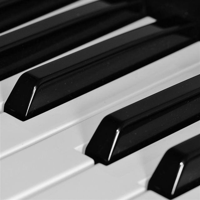 Piano Keys Musical Instrument iPad wallpaper 