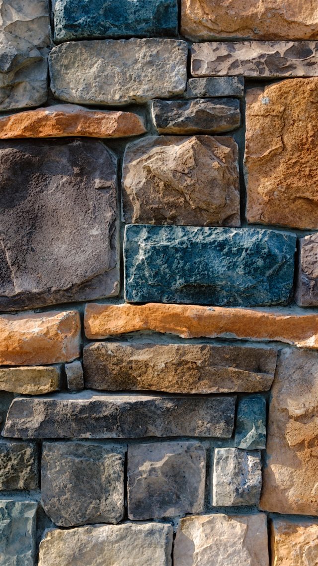 Decorative Stone Cladding iPhone 8 wallpaper 