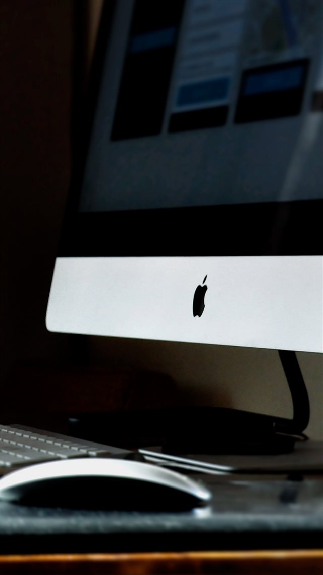 iMac Apple Computer Table Cup Notebook iPhone 8 wallpaper 