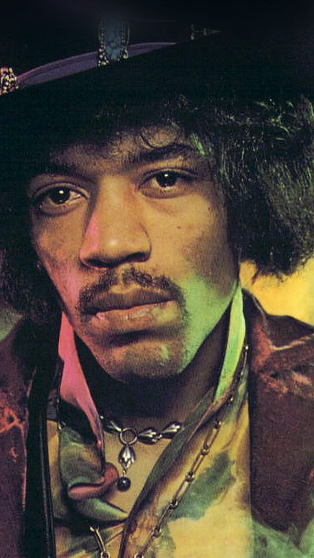 Jimi Hendrix Face Music Regae Artist iPhone 8 wallpaper 