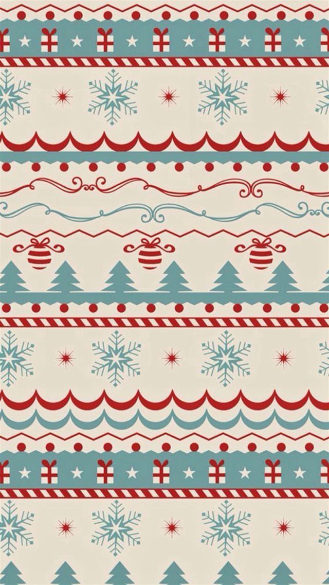 Christmas Sweater Texture iPhone 8 wallpaper 