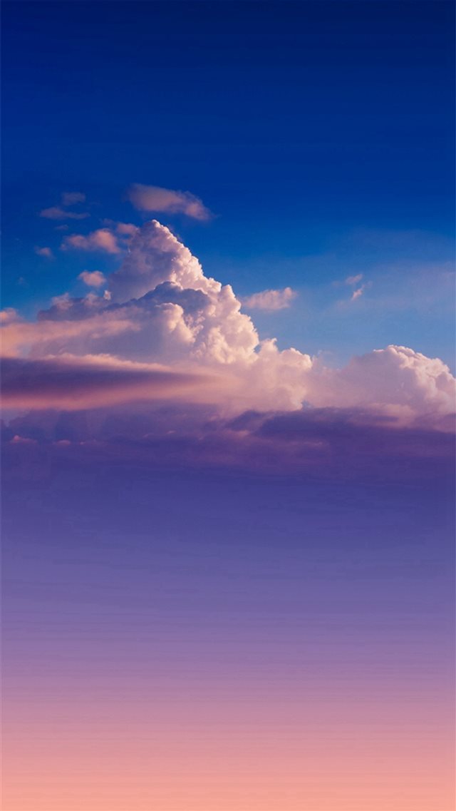 Sunset Golden Hour Clouds iPhone 8 wallpaper 